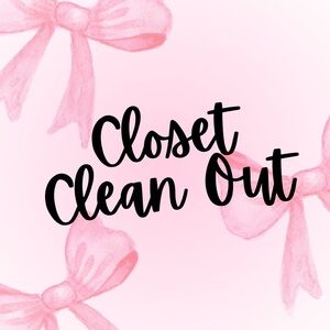Closet Clean Out